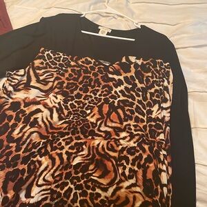 Leopard dress worn once